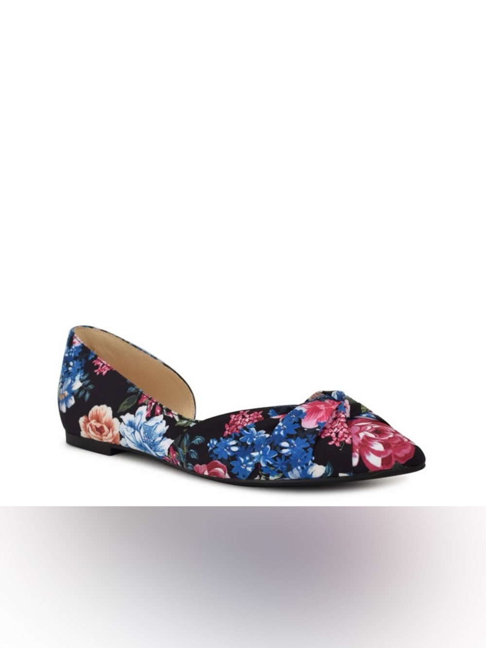 Nine West Women’s Flats Bliza d'Orsay Flat Floral Size